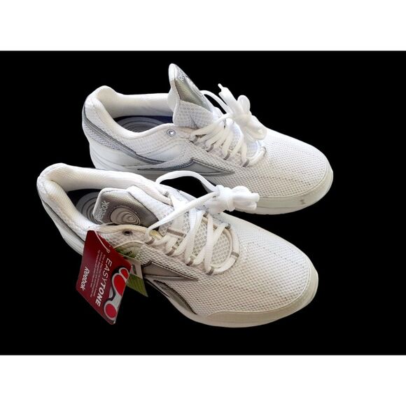 NWT Reebok White & Gray Easytone Athleisure Sneakers Size USA Size 6.5 - Picture 6 of 17